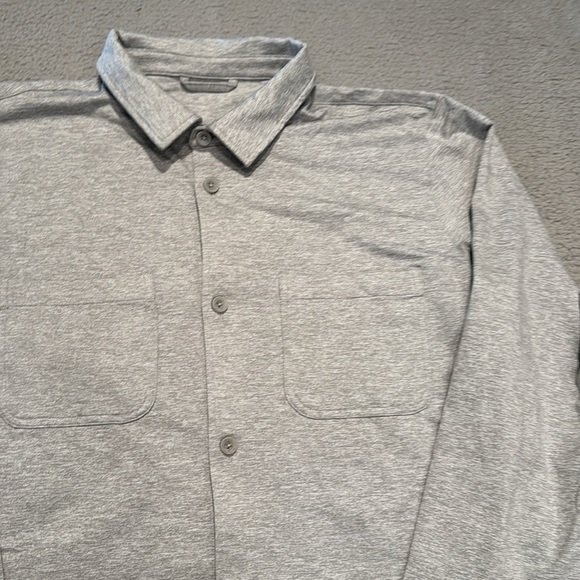 VUORI Coronado Shirt Jacket size XXL Gray Button-Up Shirt - Picture 3 of 7